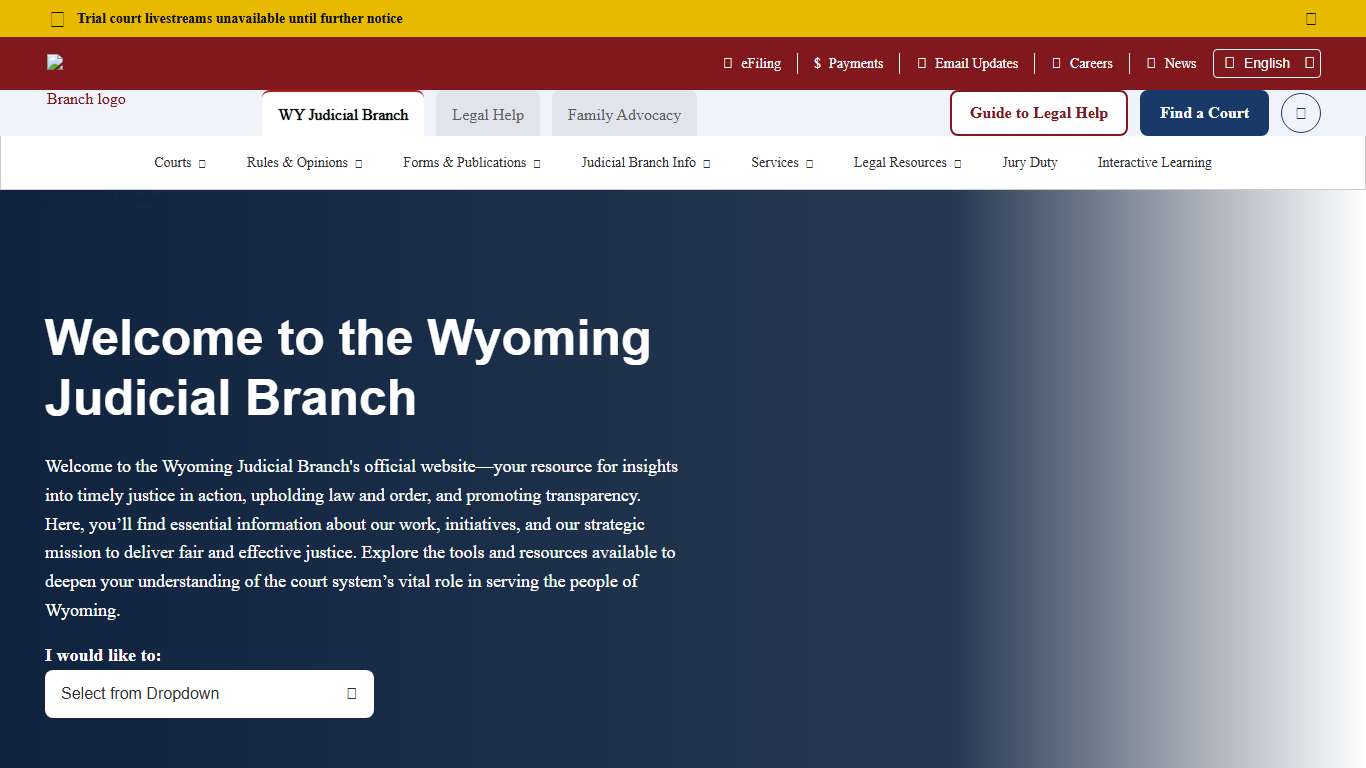 Home - Wyoming Judicial Branch
